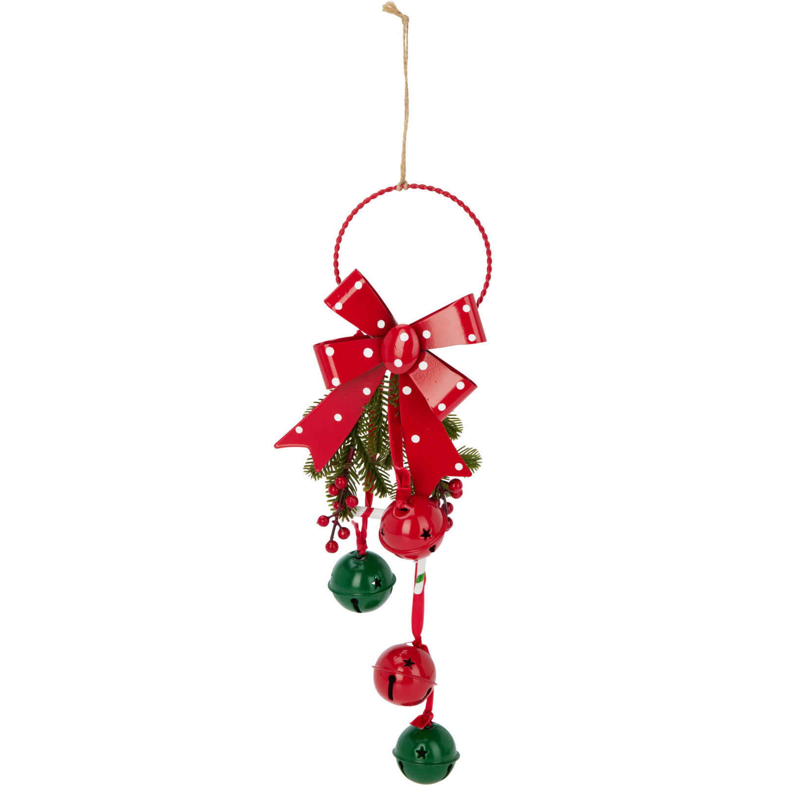 Home Styling Collection Weihnachtsdeko Rot 11.6x29x10.8 cm