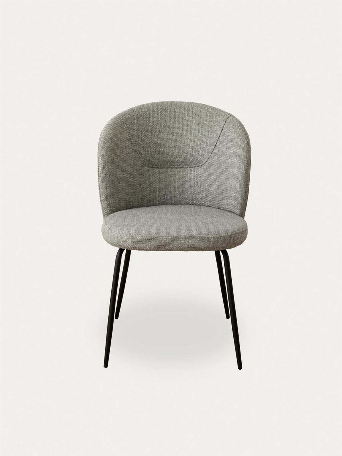 STUHL Beiz Grau 54 cm x 81 cm - Grau, Textil (54/81/59cm) - Kenay Home