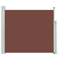 AUSZIEHBARE Seitenmarkise 100x300 cm Braun - Braun, Textil (300/100/300cm) - furnicato