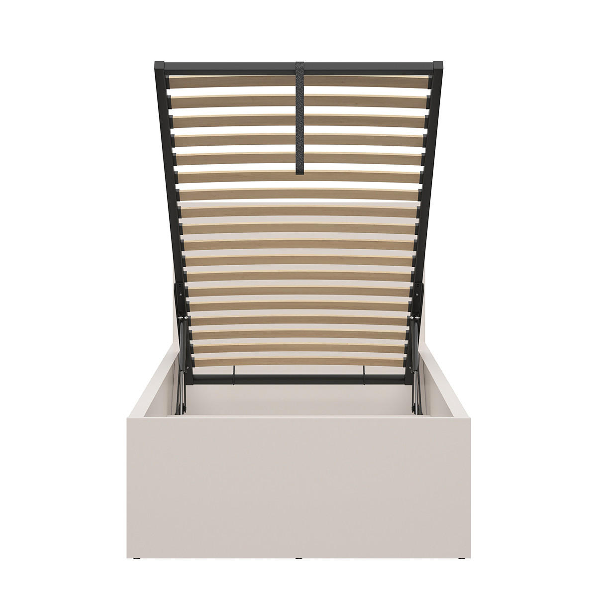 BOXSPRING POSTEL 90/200 Edwin Kašmír - béžová, kompozitní dřevo (90/200cm) - Petits-meubles