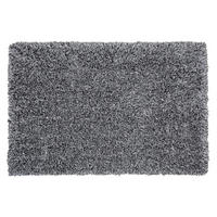 SHAGGY-TEPPICH Cide 200/140 cm - Schwarz, Kunststoff (140/200cm) - Beliani