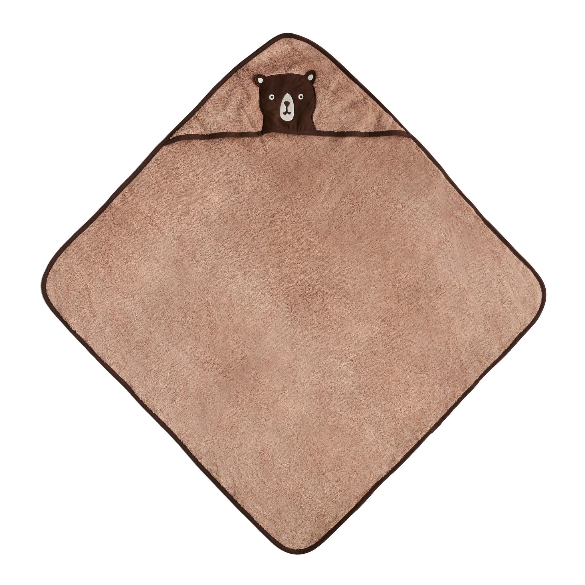 KINDERHANDTUCH Nooks - Braun, Textil (80/80cm) - home&you