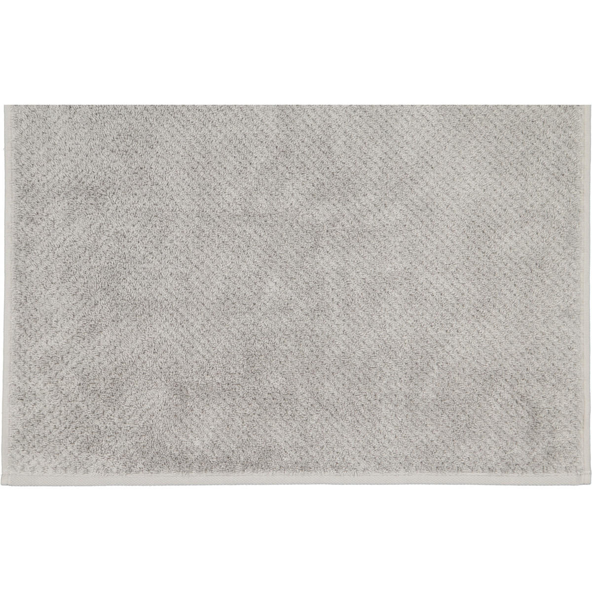 SEIFTUCH PURE 6500 STEIN - 727 - Grau, Textil (30/30cm) - Cawoe