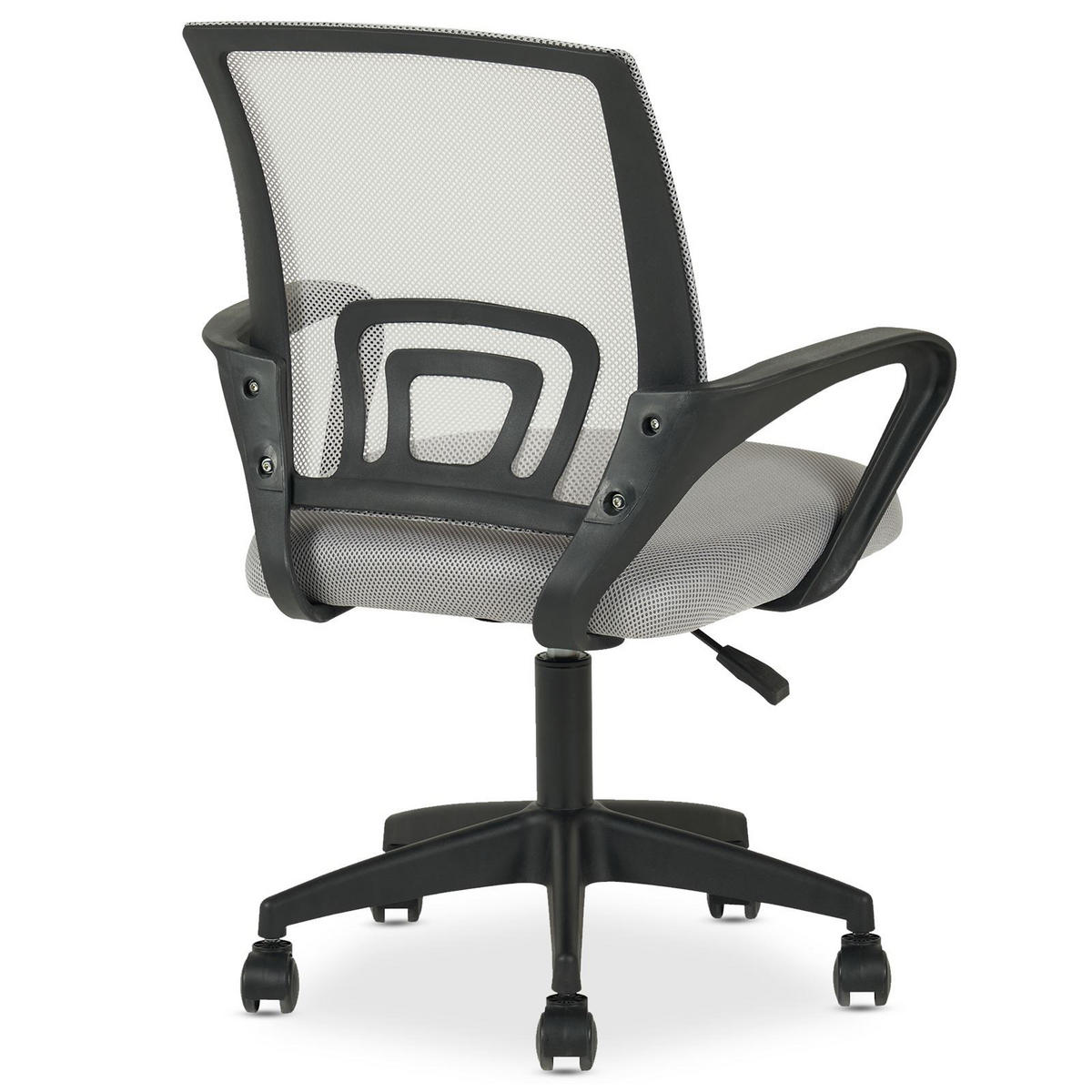 BÜRODREHSTUHL JAKE - Grau, Textil (60/86/53cm) - IDIMEX