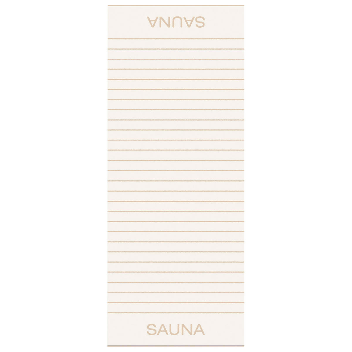 SAUNATÜCHER BALANCE DOUBLEFACE 6237 NATUR - 33 - Beige, Textil (80/200cm) - Cawoe