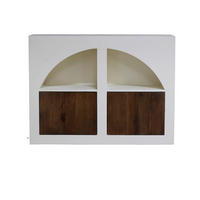 SIDEBOARD rechteckig aus Mangoholz 120x40x90cm, beige - Beige, Holz (120/90/40cm) - Giga Meubel