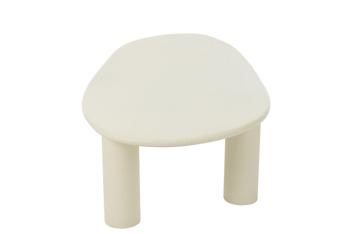 COUCHTISCH BALI - Holz - Weiß - Weiß, Holz (108/59/33cm) - J-Line