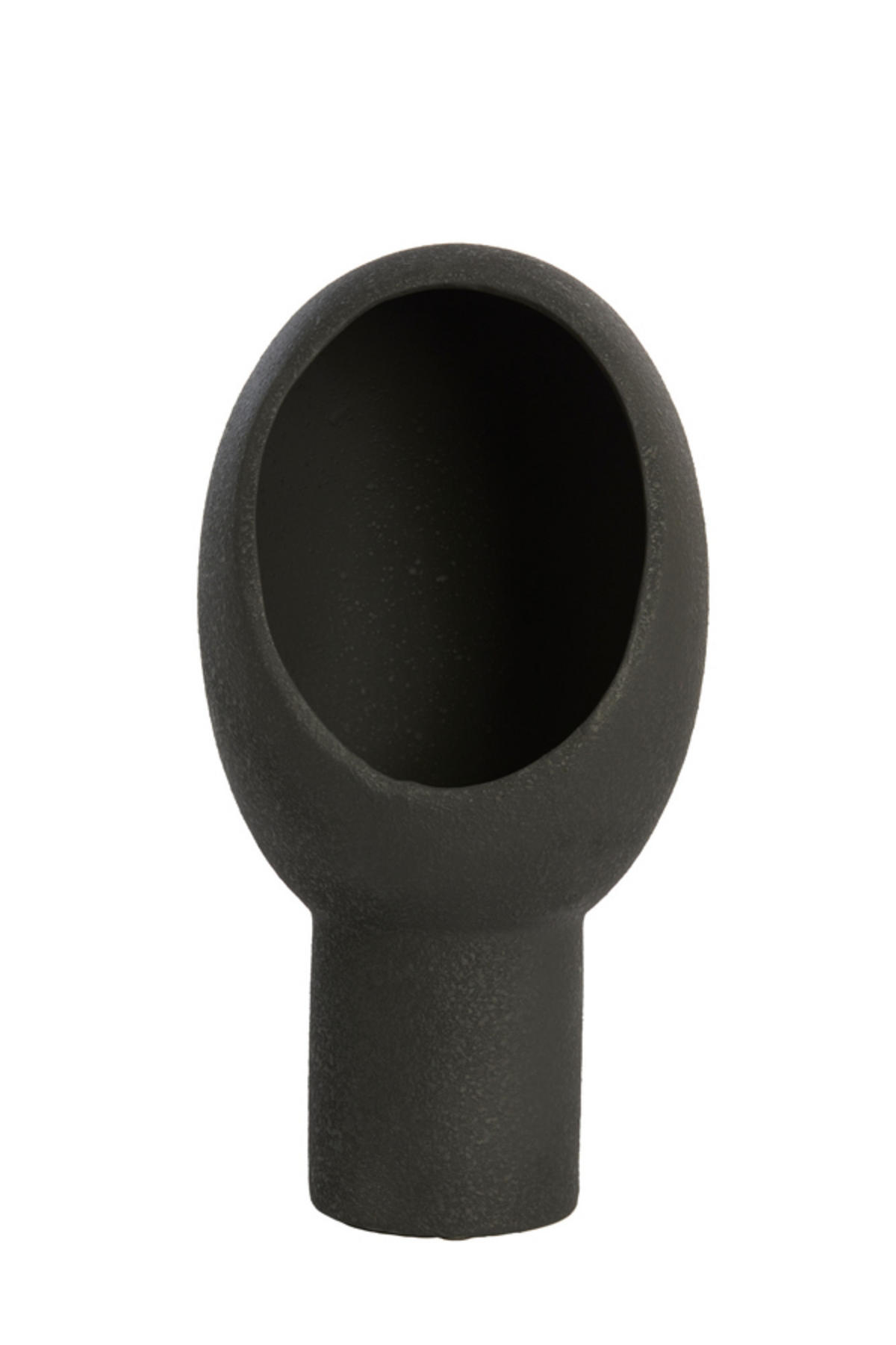 TISCHLAMPE Mönch Schwarz 25/25/46 cm - Schwarz, Keramik (25/25/46cm) - Light & Living