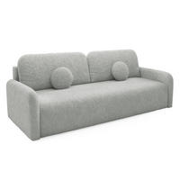 SOFA Grau RAVI Mit Bettkasten Fredo 30 - Grau, Textil (218/90/88cm) - Sepro Meble