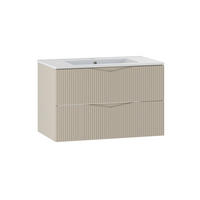 WASCHTISCH 80cm Tao Kaschmir - Beige, Holzwerkstoff (80/50/45.8cm) - Petits-meubles