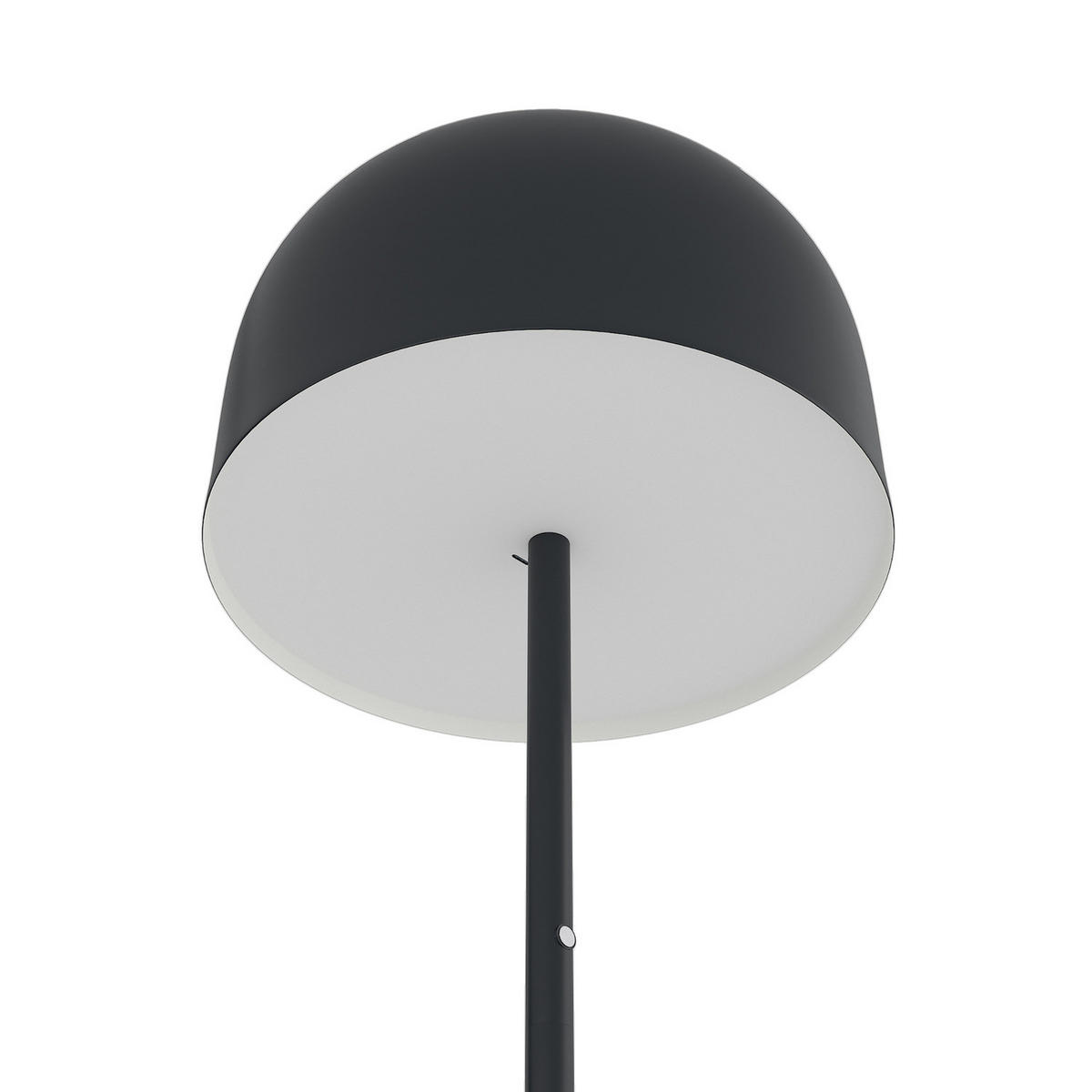 AKKU-STEHLEUCHTE - Eisen / Kunststoff - Dimmbar - Schwarz, Kunststoff/Metall (20/20/147cm) - home24