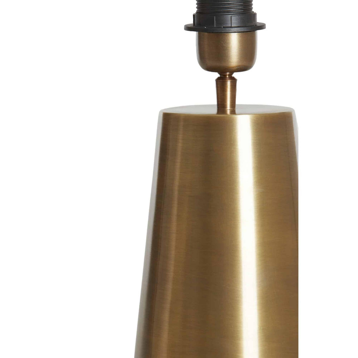 LAMPENFUSS Yelos Bronze 18/18/43 cm - Bronzefarben, Metall (18/18/43cm) - Light & Living