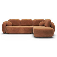 ECKSOFA Orange OLIVIO II Ausziehbar Rechts - Orange, Textil (190/289cm) - Sepro Meble