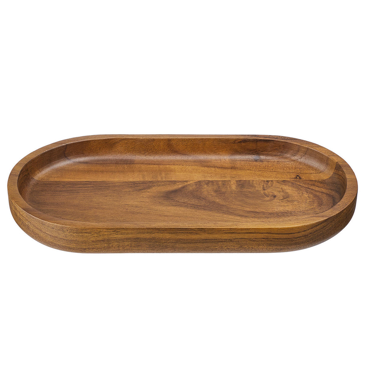 ABLAGESCHALE Acacia - Braun, Holz (13/2.5/23cm) - Butlers