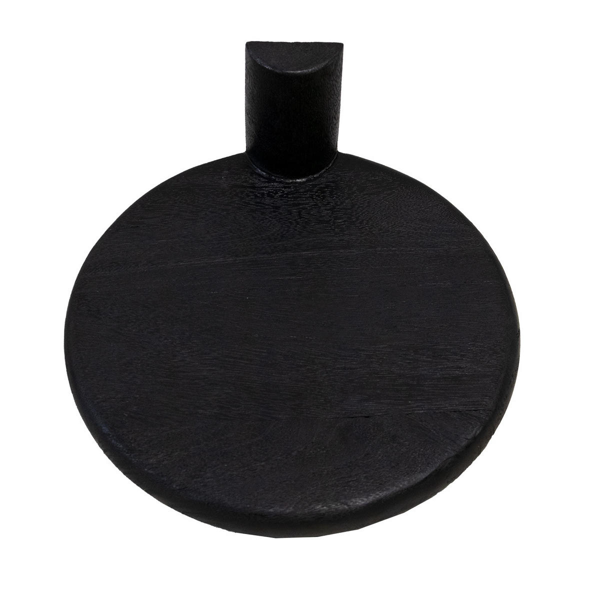 WANDREGAL aus Mangoholz 25cm, schwarz - Schwarz, Holz (25/20/25cm) - Giga Meubel