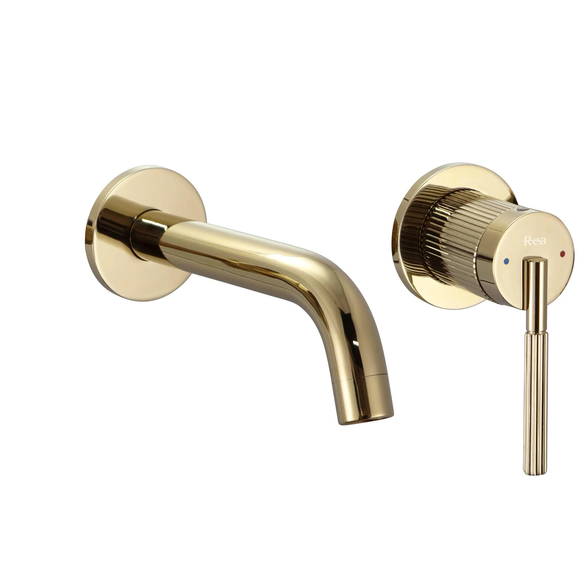 UNTERPUTZ Armatur Rea Argon Gold + Box - Goldfarben, Metall (22.5/11/11cm) - REA