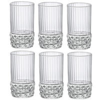 SCHNAPSGLAS Shotgläser America 20's 80 ml - 6 Stücke - Transparent, Glas (0.08L) - Bormioli Rocco