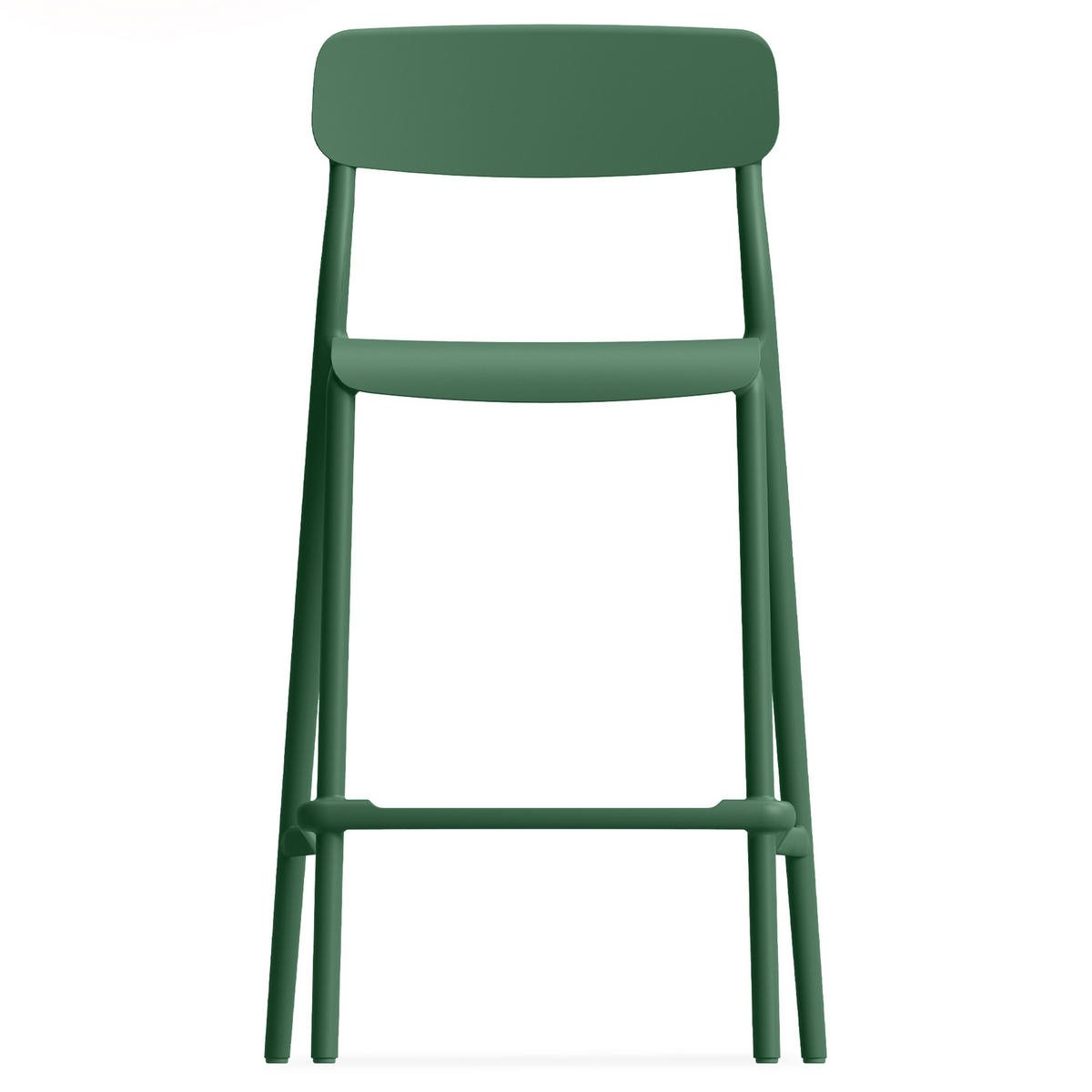 GARTENHOCKER GALIO, 2-er Set - Grün, Kunststoff (52/98.5/54.5cm) - KONSIMO®