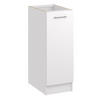 KÜCHENUNTERSCHRANK D30 weiss matt - Weiß, Holzwerkstoff (30/82/44cm) - roe furniture