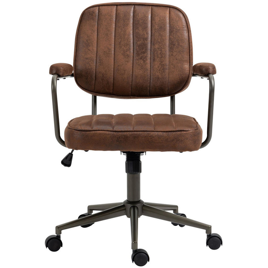 Thumbnail - CLP Drehstuhl, Cognac, Textil, 61x88x63 cm, Arbeitszimmer, Bürostühle, Drehstühle