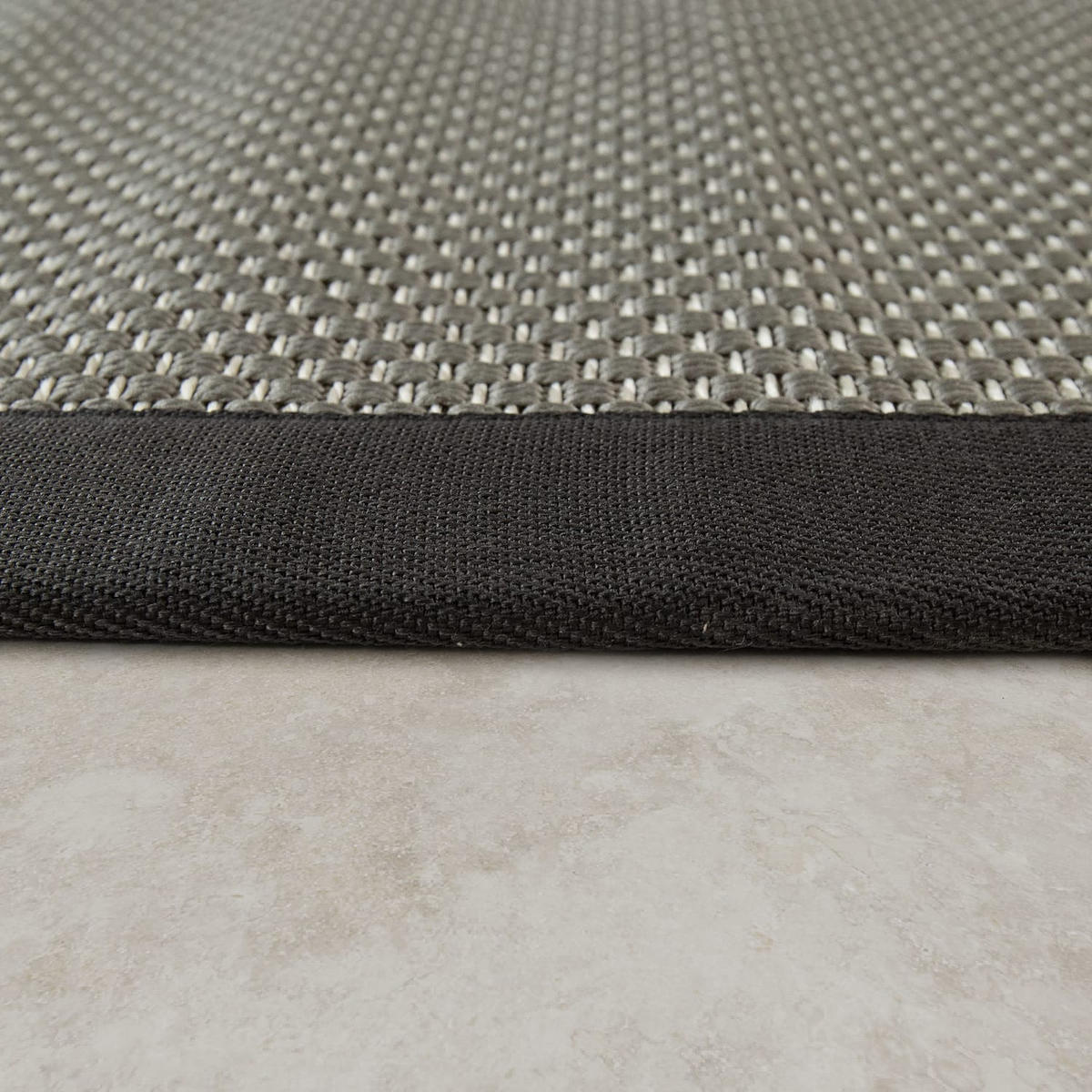 OUTDOORTEPPICH 280/380 cm Sisala 270 - Grau, Kunststoff (280/380cm) - Paco Home