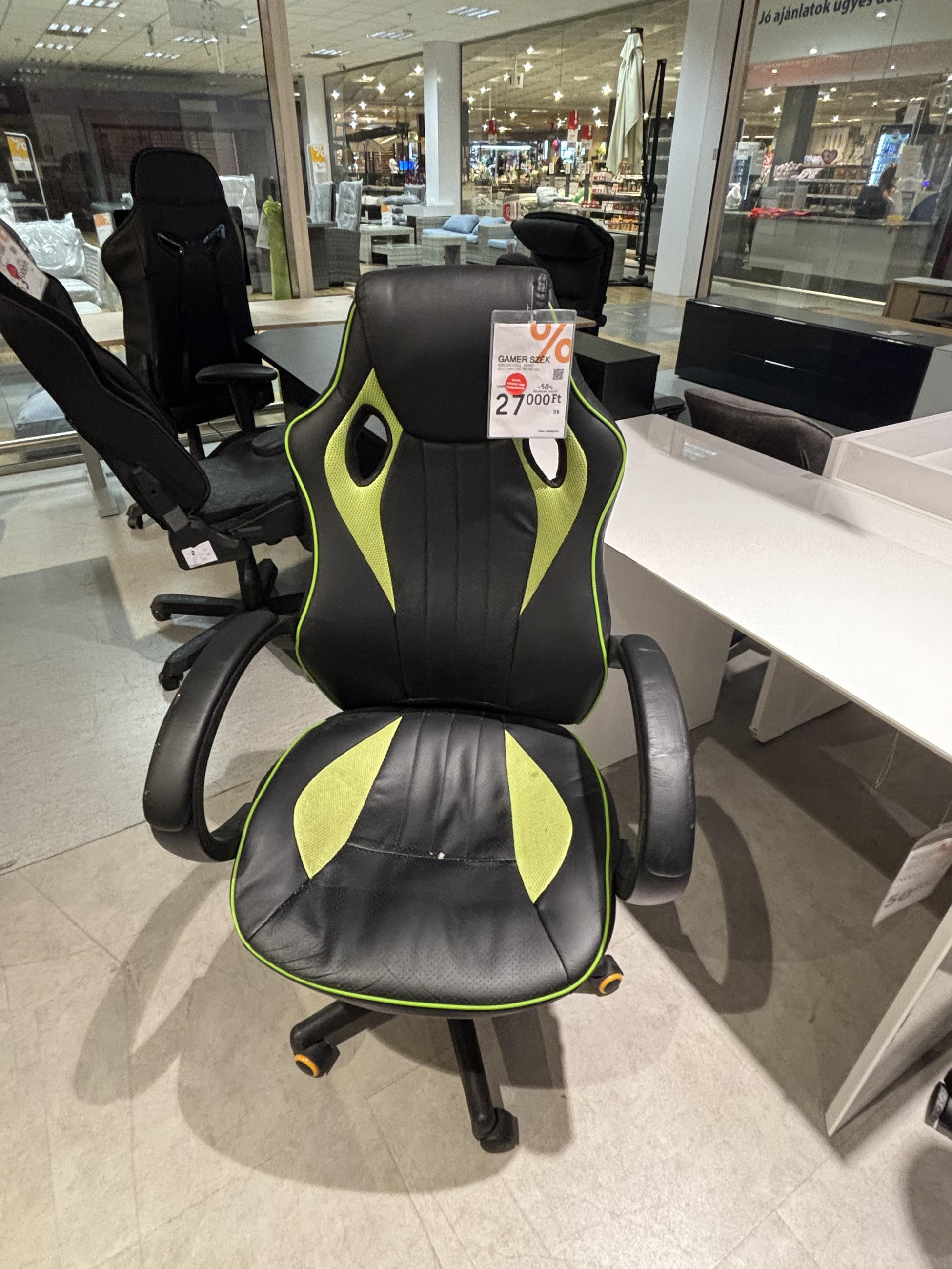 GAMER SZÉK- SENNA