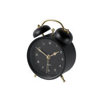 WECKER Metall Sweet Ø 9,5 cm - Schwarz, Metall (9.7/13.5/5.5cm)