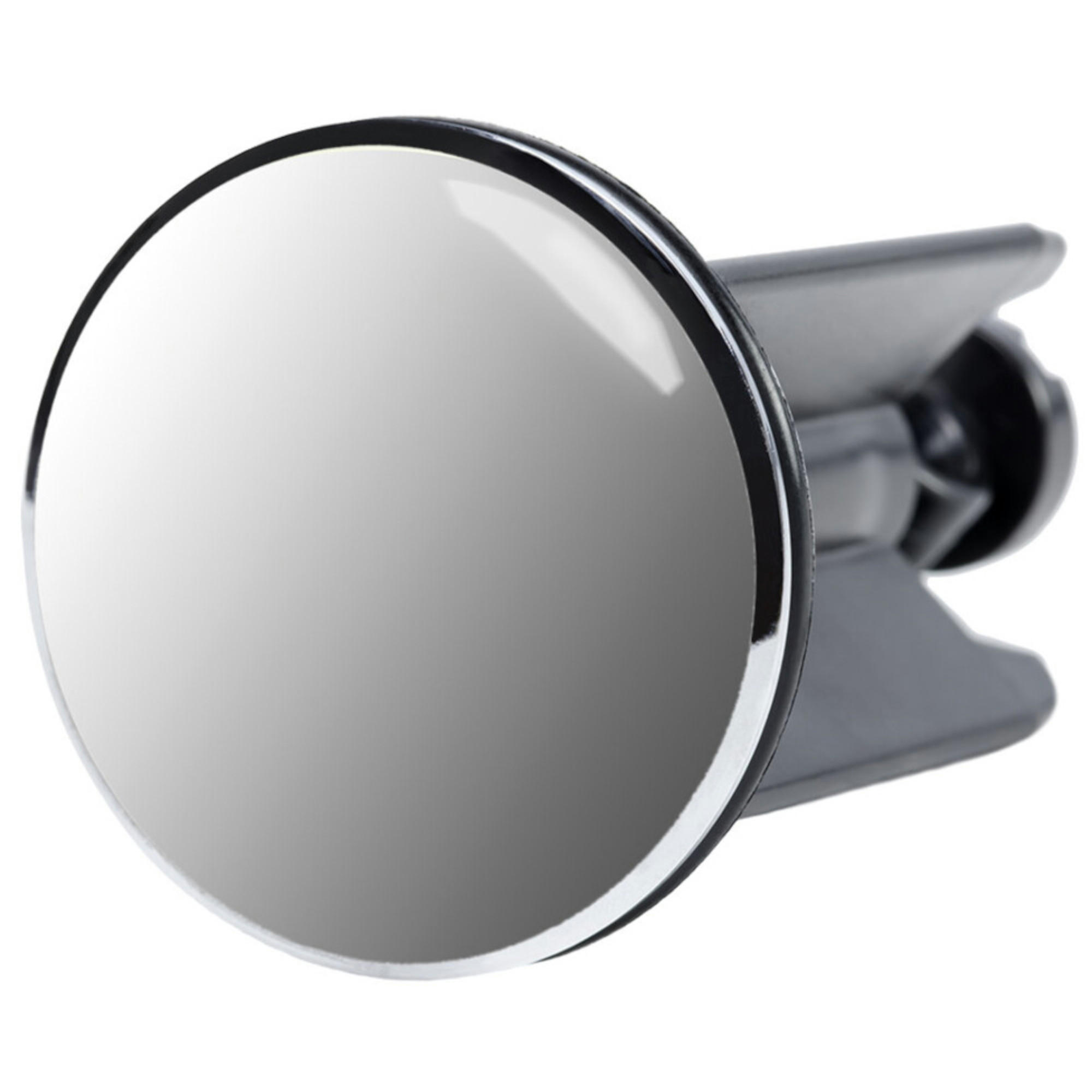 WASCHBECKENSTÖPSEL Classic - Grau, Kunststoff/Metall (4/7/7cm) - Sanilo