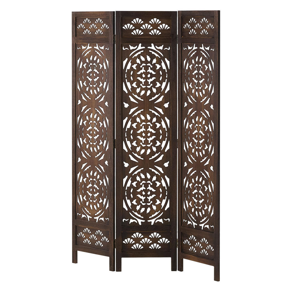 PARAVENT 120/170 cm Holz Braun Dekorativ - Braun, Holz (120/170/2cm) - Homestyle4u
