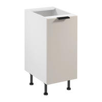 UNTERSCHRANK D40 P/L – Sorento Weiß Beige – Weiß / Beige - Beige/Weiß, Holzwerkstoff (40/87/52cm) - ROYAL24_MARKT