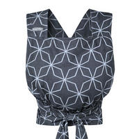 PUPPENZUBEHÖR Puppentrage - Blaugrau/Dunkelblau, Textil (25/0.1/35cm) - Hoppediz