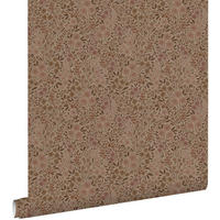 TAPETE Blumen 53 cm x 10.05 m - Terracotta, Papier (53/0.1cm) - ESTAhome