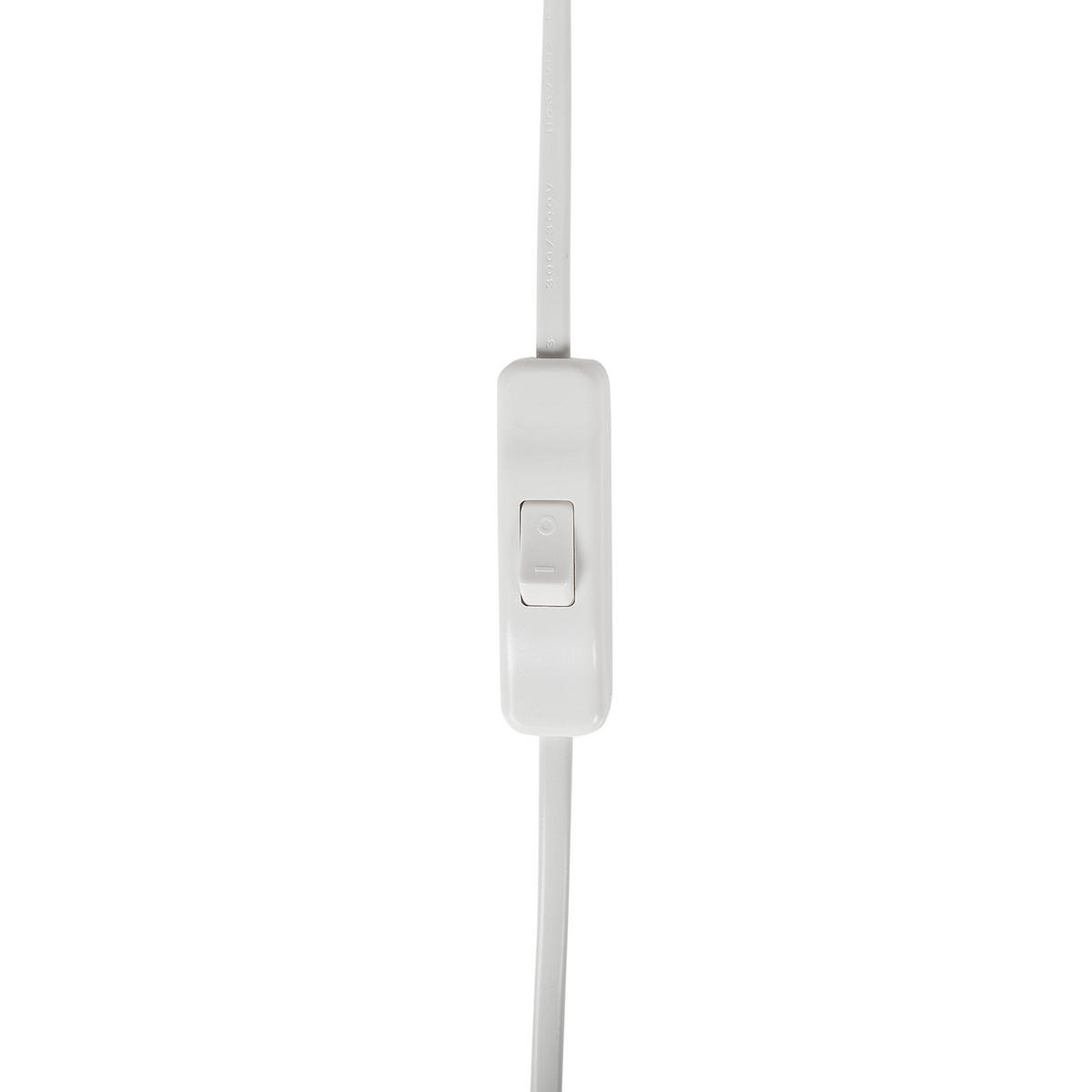 TISCHLAMPE Sado 28/28/37 cm - Weiß, Keramik (28/28/37cm) - Beliani