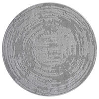 KURZFLOR-TEPPICH Flair 171 Grau 200x200 cm - Grau, Textil (200/200cm) - carpet city