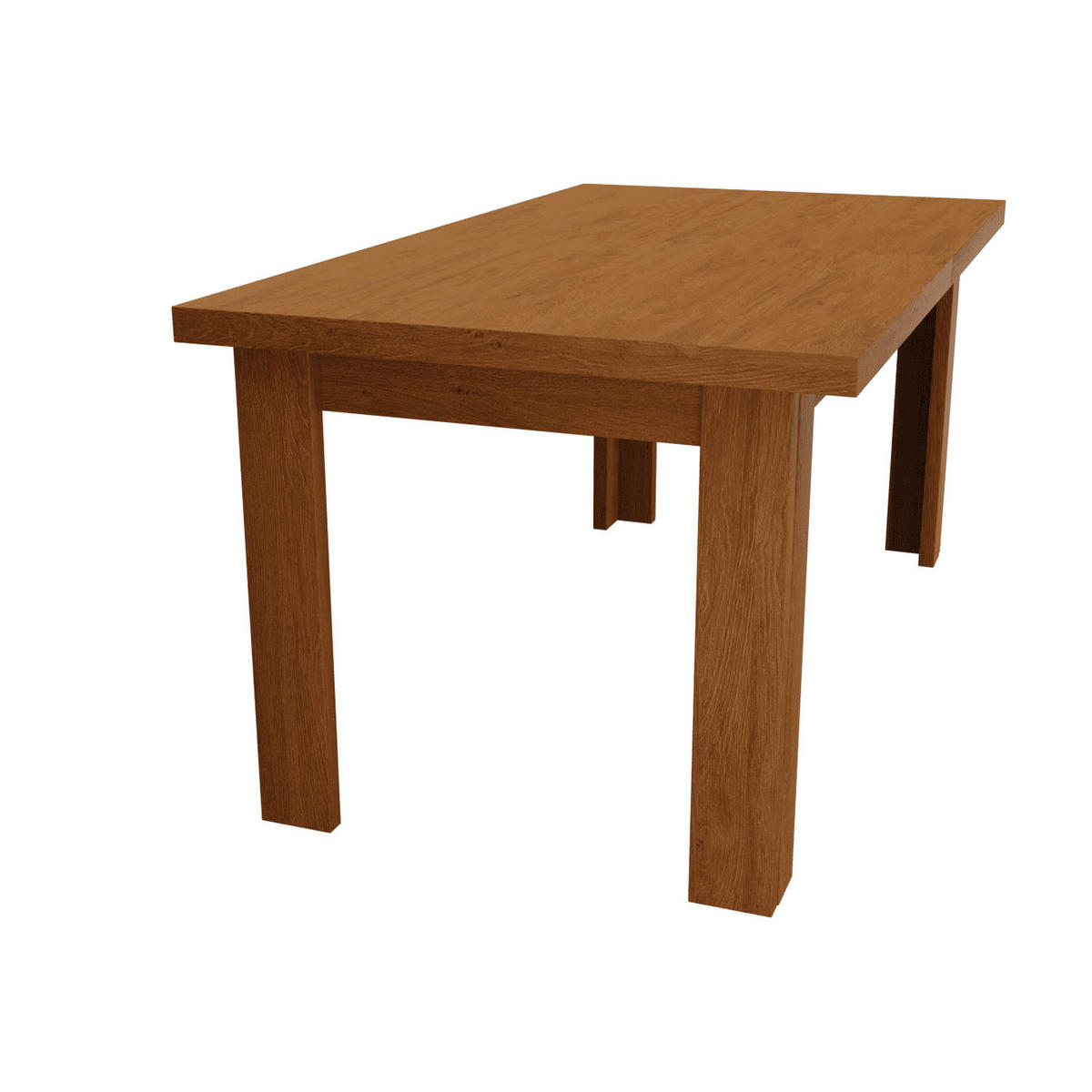 ESSTISCH ausziehbar 160-200 x 90 x 75,5 cm Esche hell - Eschefarben, Holzwerkstoff (90/160/75.5cm) - Koseto