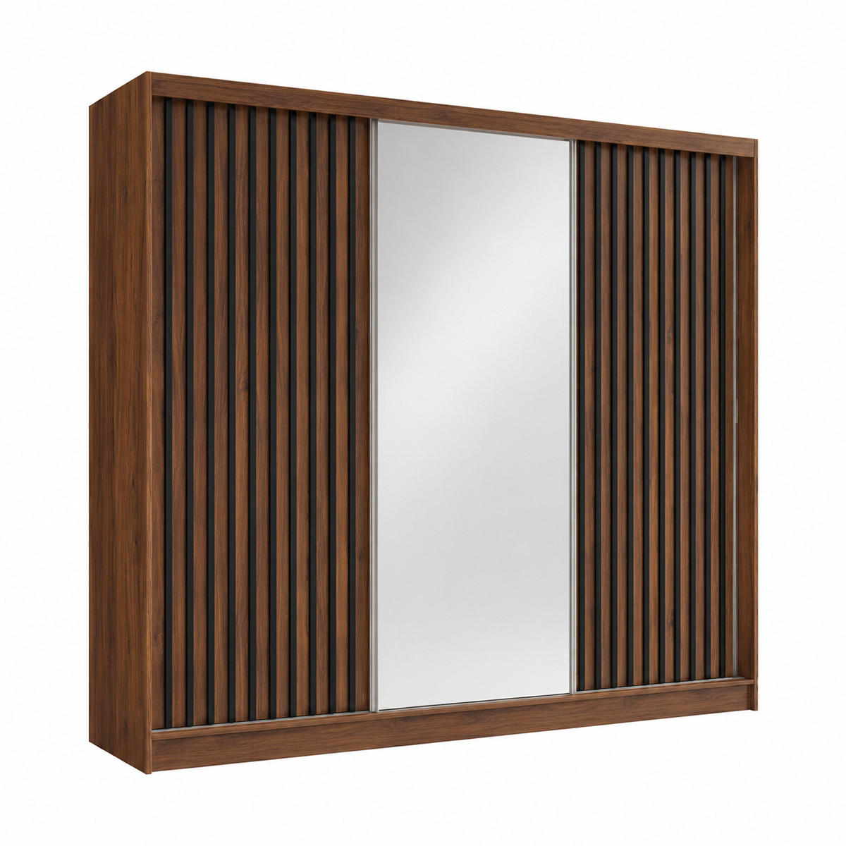 KS Home Concept Kleiderschrank Nussbaum 240x216x61 cm