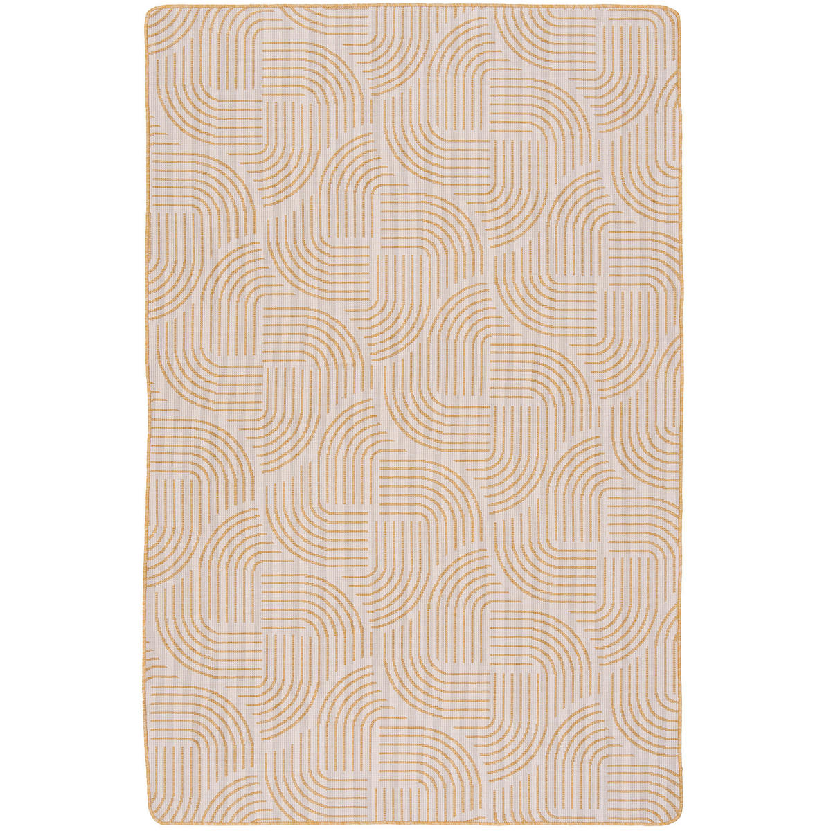 IN- UND OUTDOOR TEPPICH BEIDSEITIG NEWPORT MODERN - Gelb, Textil (200/200cm) - Snapstyle