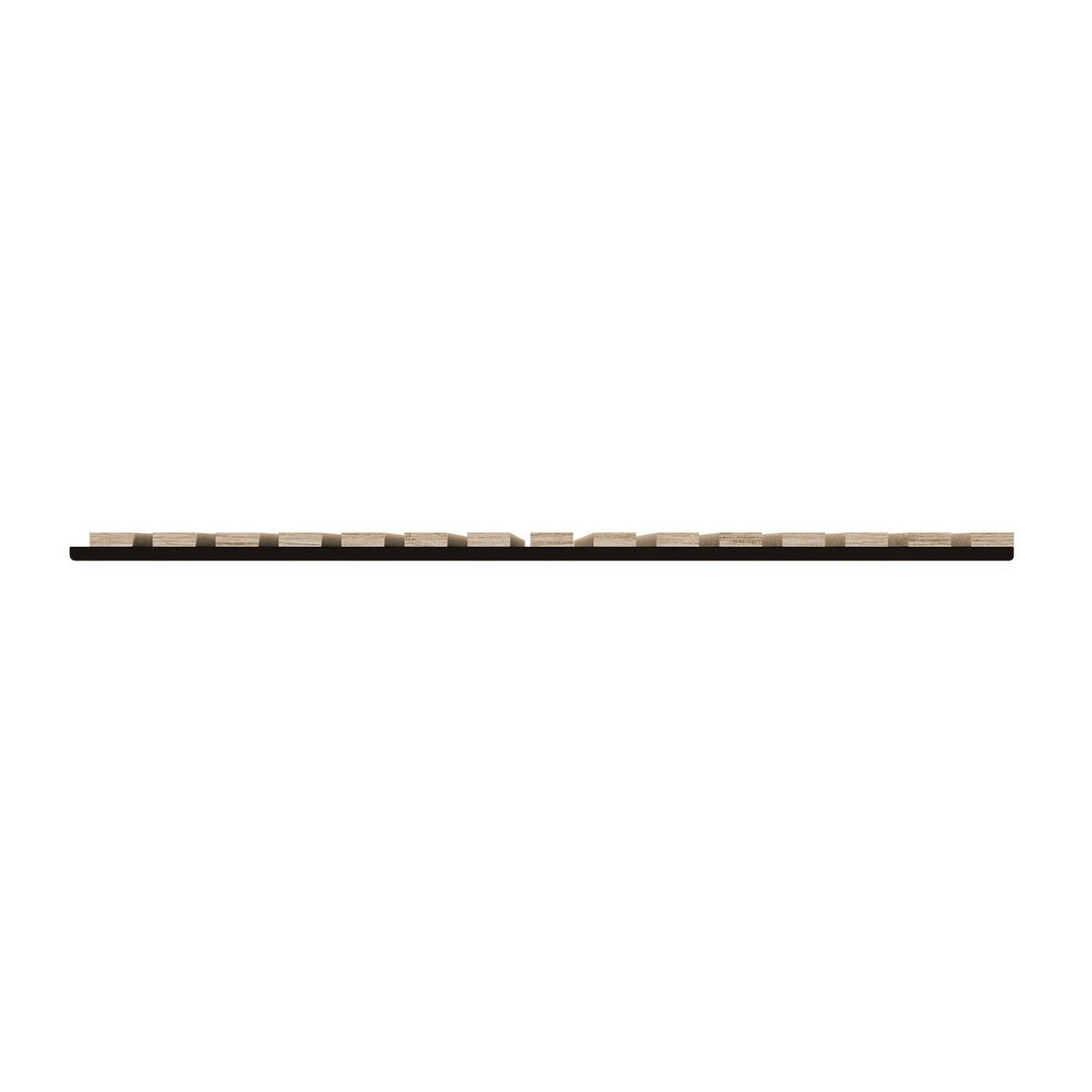 WANDPANEELE Akustik 120x60 cm Eiche Natur Hell (4er-Set) - Naturfarben, Holz (60/120/1.8cm) - Juskys