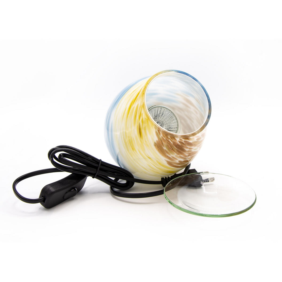 VONNÁ lampa Candle Bros. - biela, keramika (16/20.5/16cm)