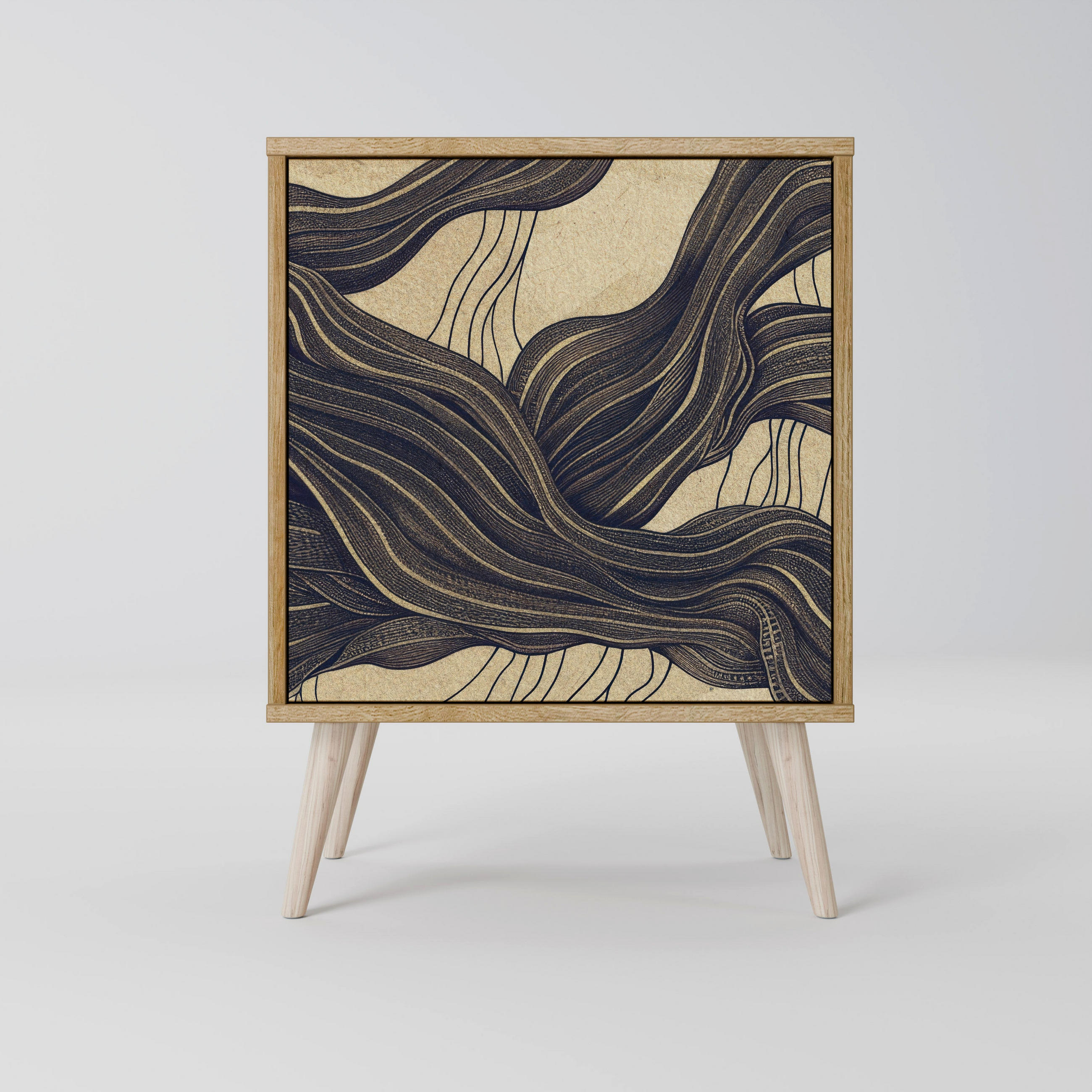 SpaceRebels Sideboard Eiche 57.5x77.5x42 cm