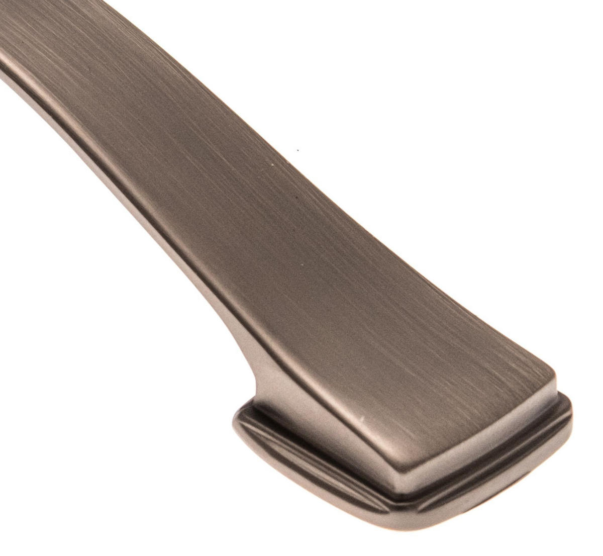 MÖBELGRIFF BA 128/160mm Küchengriff dunkel gebürstet Schrankgriff Industrie-Look - Braun, Metall (1.5/2.8/17cm) - Livingpoint24