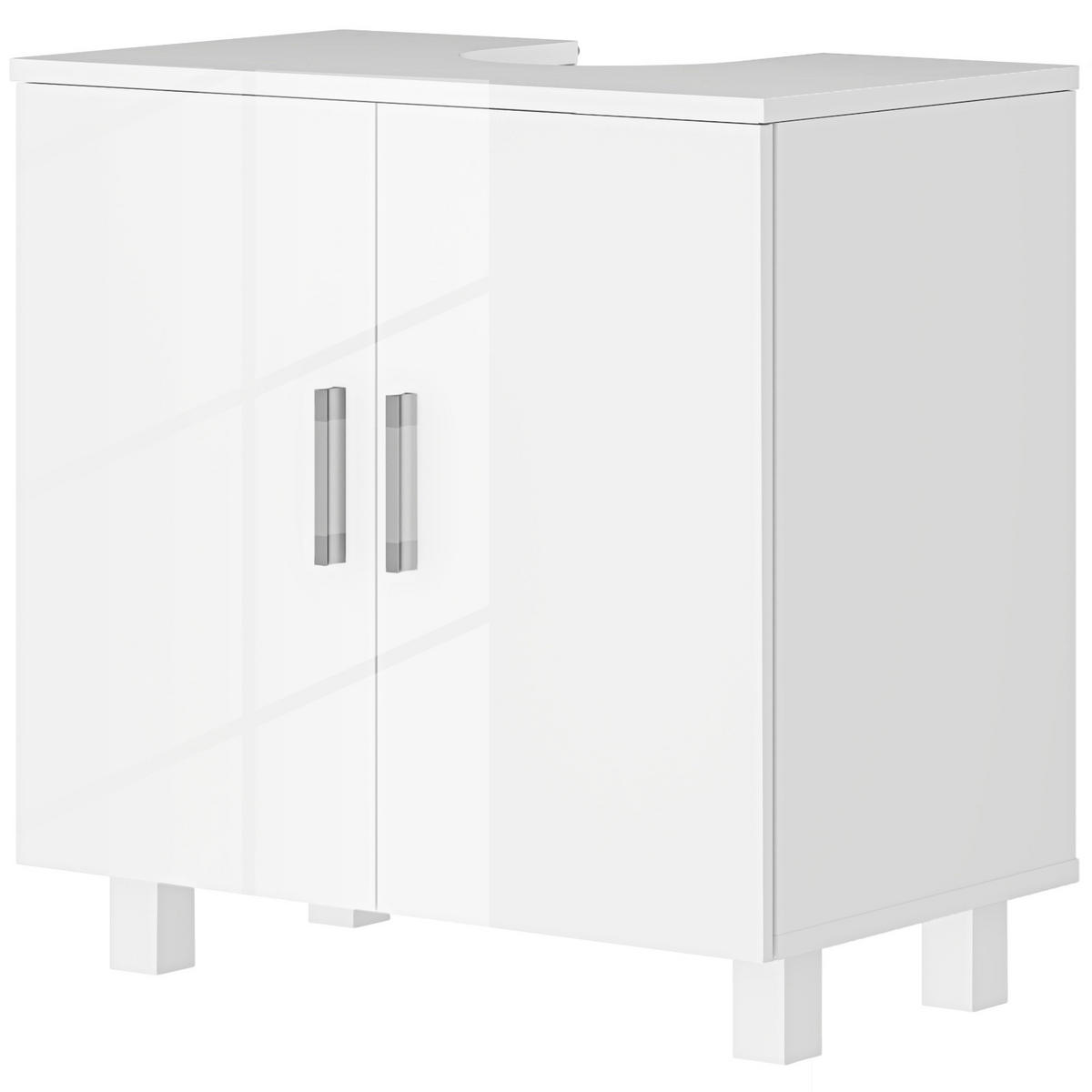 HÄNGESCHRANK Weiß 1 Stück - Weiß, Kunststoff (60/60/35cm) - GiPP