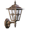 WAND- & DECKENLEUCHTE Braun - Messingfarben/Braun, Metall (22/47.5/22cm) - click-licht