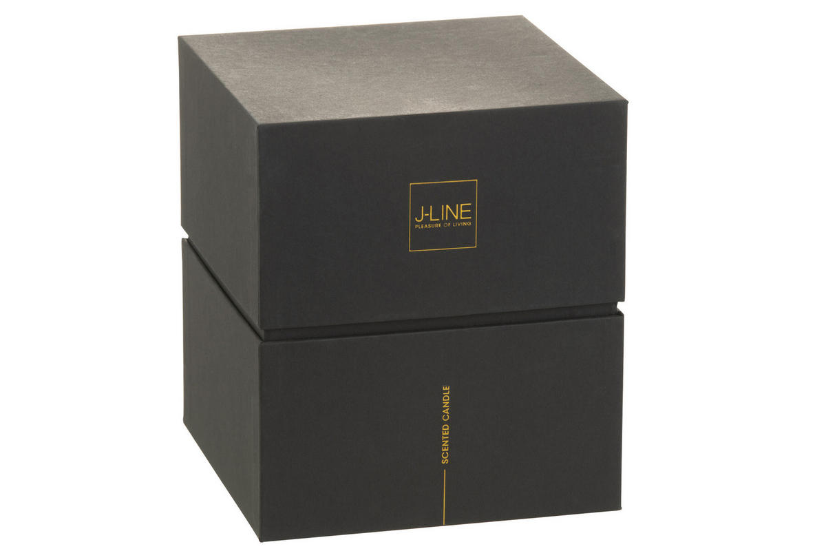 DUFTKERZE LUXURIA - Bronze - XL - 120 Std. - Bronzefarben, Paraffin (20/25cm) - J-Line