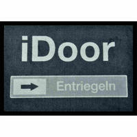 FUSSMATTE IDoor - Grau, Textil (50/70cm) - WohnDirect