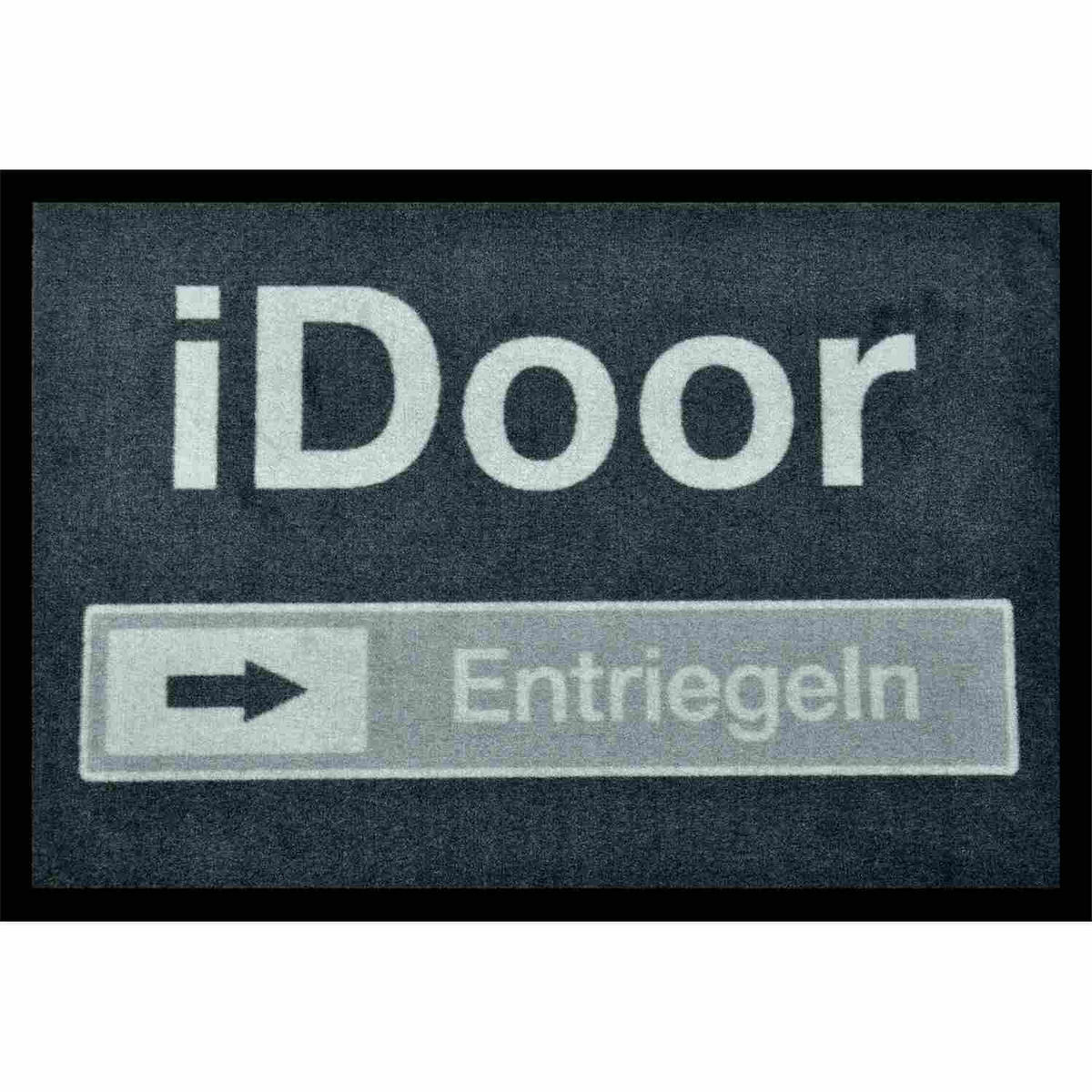 FUSSMATTE IDoor - Grau, Textil (50/70cm) - WohnDirect