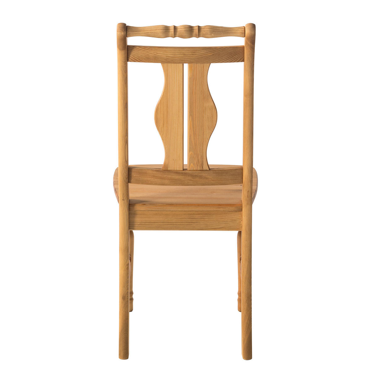 ESSZIMMERSTUHL - Kiefer massiv, 2er-Set - Kieferfarben, Holz (45/95/44cm) - home24