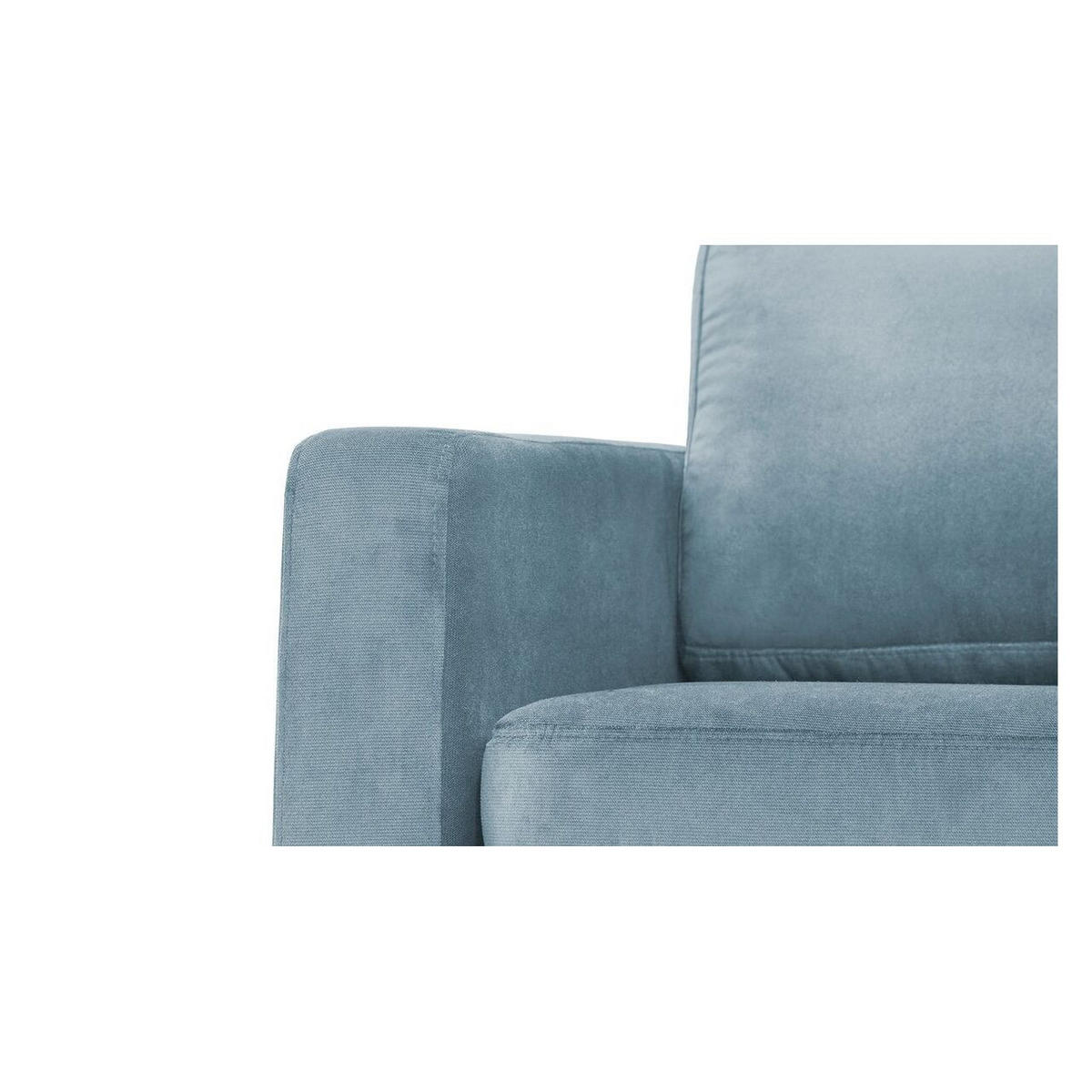 ZWEISITZER-SOFA Lioni-Kronos 31 - Hellblau, Holz/Textil (143/84/94cm)