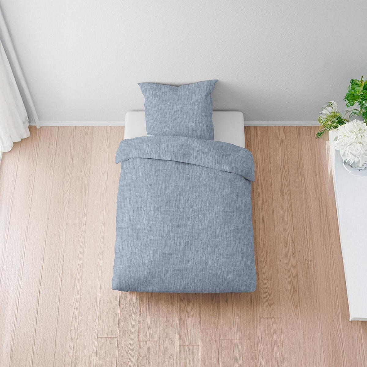 BETTWÄSCHE 135x200 cm - Weiß, Textil (135/200cm) - Sleezzz