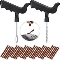 WERKZEUGSET – Zur Reparatur von Reifenpannen an Lkw, Wohnmobilen, Motorrädern und Pkw – 32-teiliges Set - Multicolor, Kunststoff (14/13.3/1.5cm) - DCA